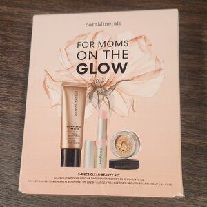 bareMinerals For Moms On The Glow 3-Piece Full-Size Beauty Set shade Cashew NEW